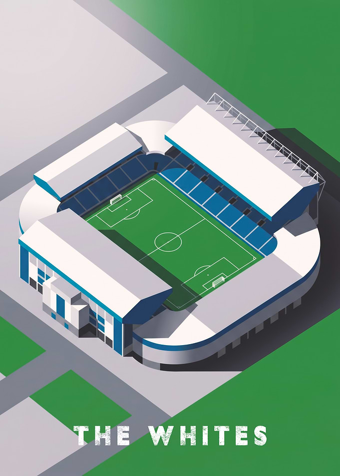 The Whites Stadium Illustration