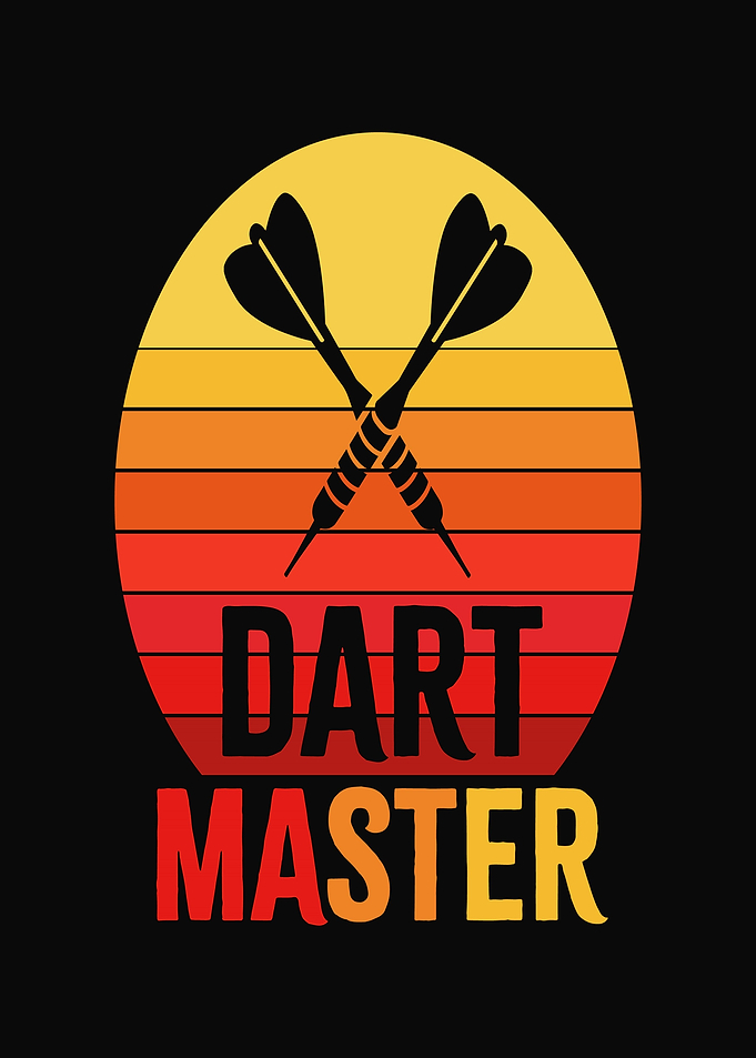Dart Master Retro Sunset