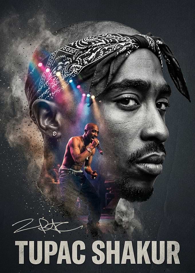 Tupac Shakur Portrait