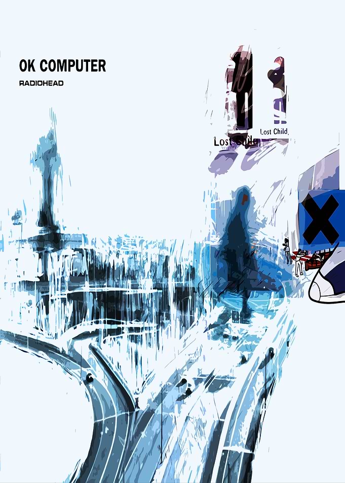 Radiohead OK Computer Album Cover