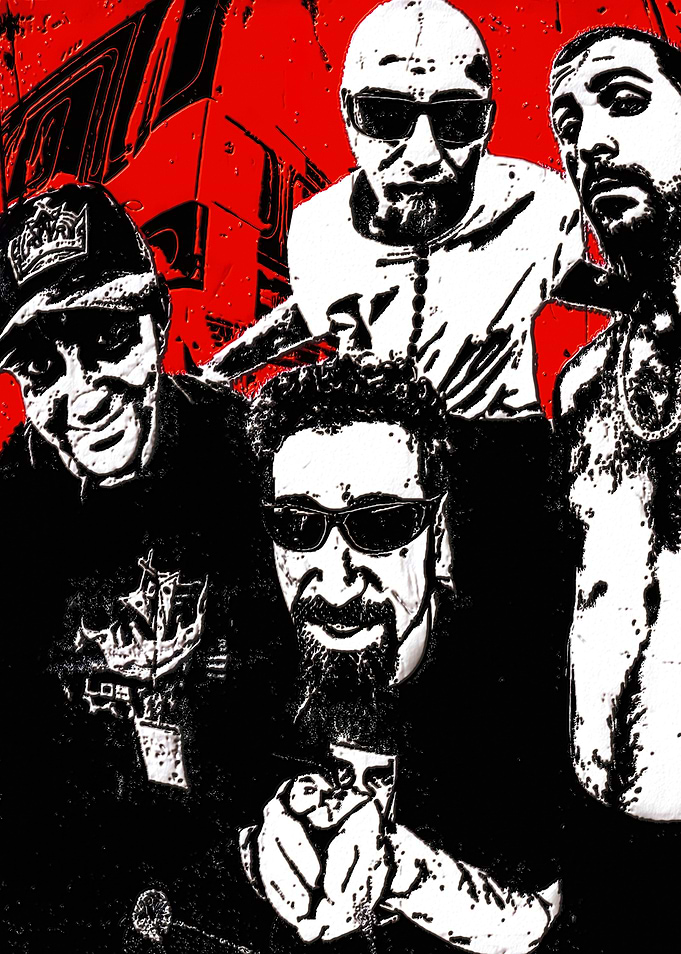 System of a Down Band Portrait