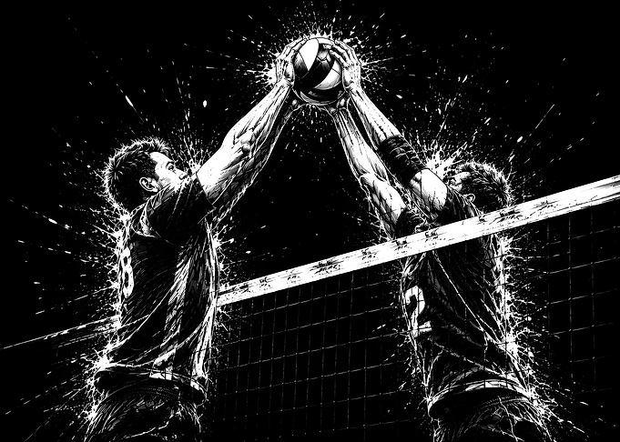 Joust – Volleyball Net Battle