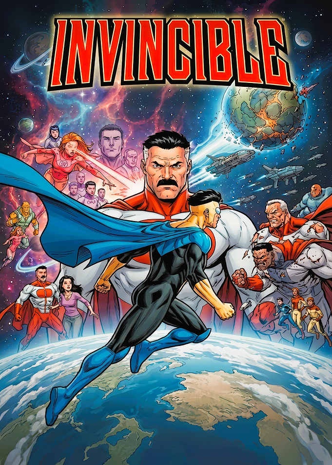 Invincible Comic Book Cover