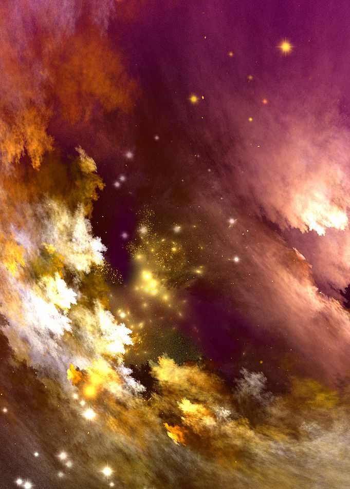 Abstract Cosmic Nebula