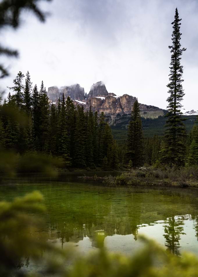 Mountain Lake Reflection