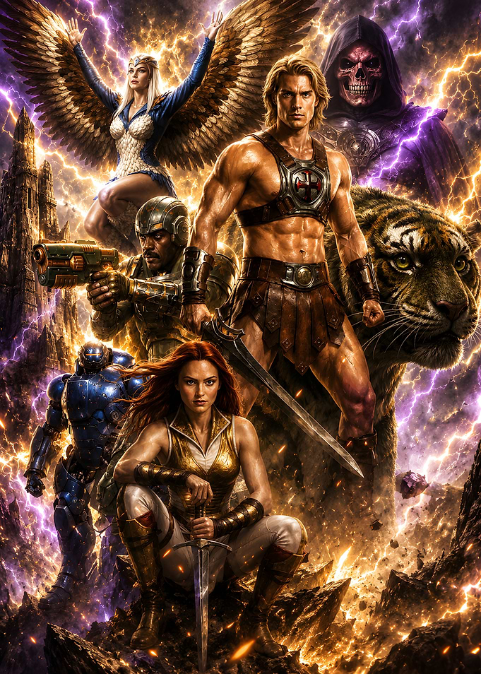 Masters of the Universe Heroes and Villains