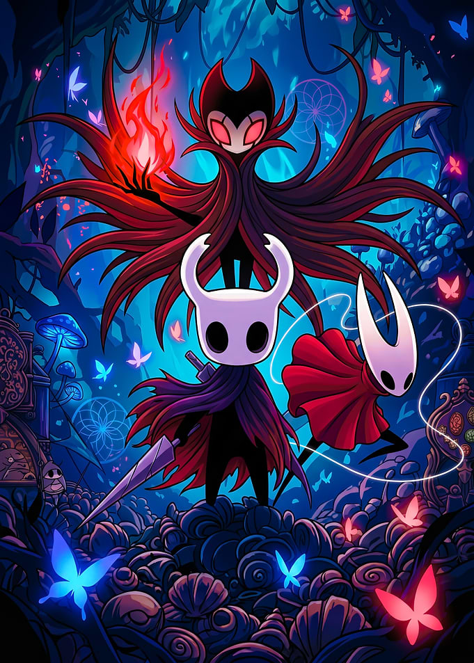 Hollow Knight Silksong Characters Game