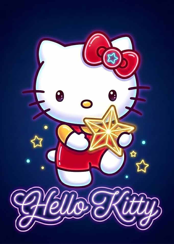 Hello Kitty with Star