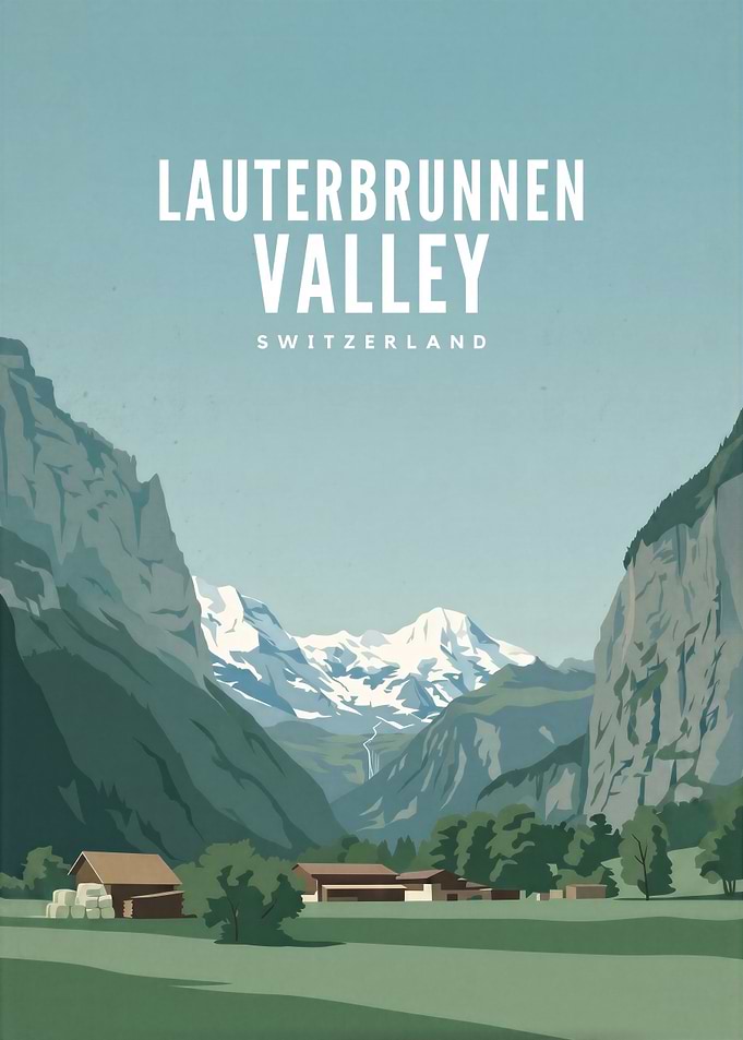 Lauterbrunnen Valley Switzerland