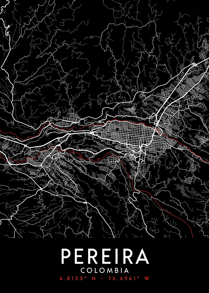 Pereira Dark Map