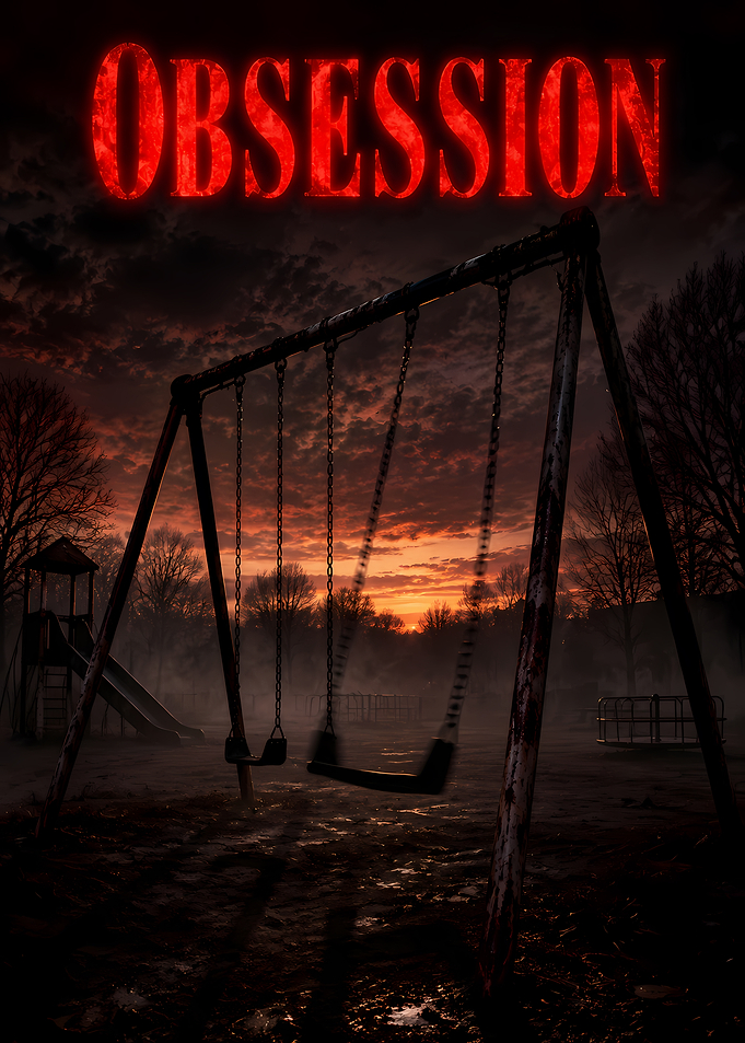 Creepy Playground at Sunset