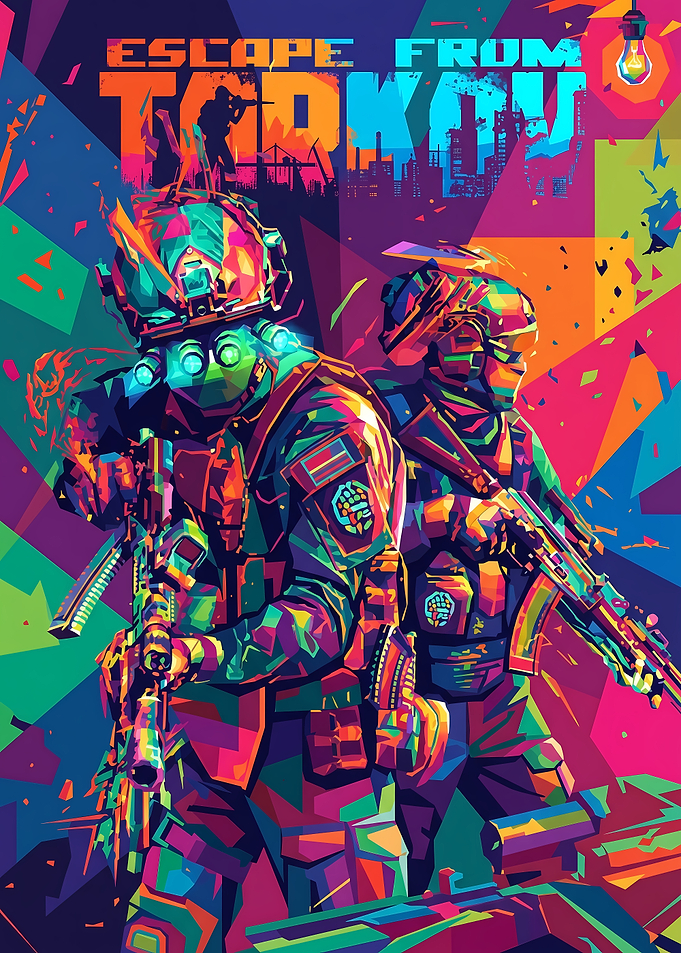 Escape From Tarkov Pop Art Poster
