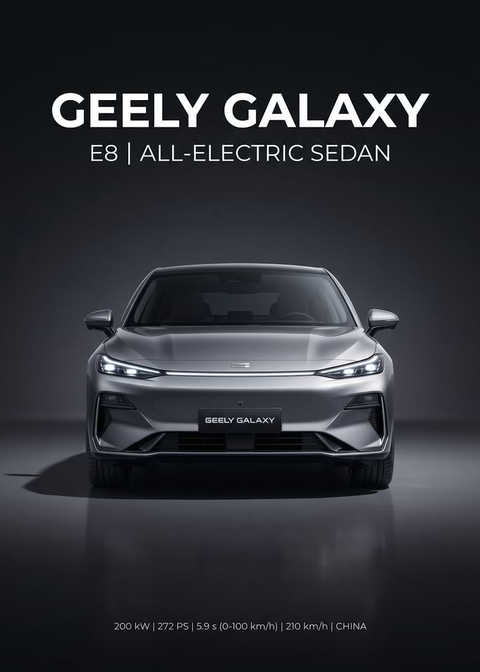 Geely Galaxy E8 All-Electric Sedan