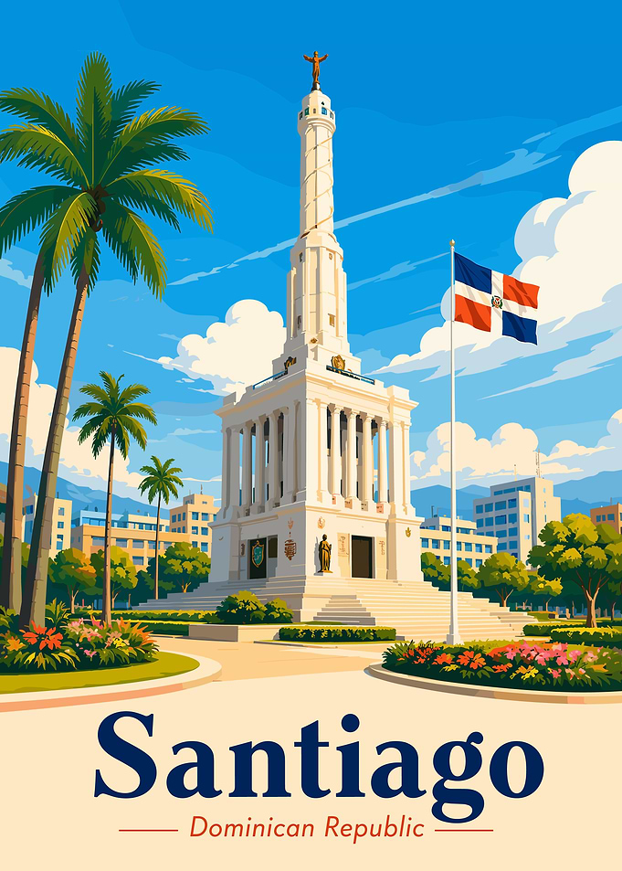 Santiago Dominican Republic Monument