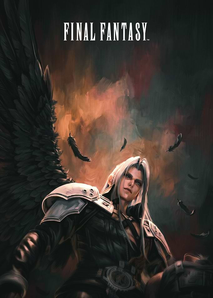 Sephiroth Final Fantasy Art