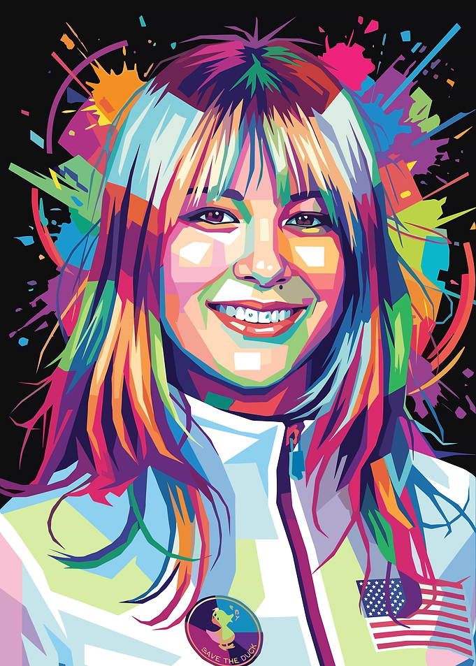Alysa Lia Pop Art Portrait