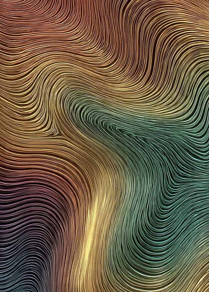 Abstract Swirling Lines