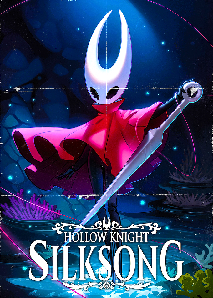 Hollow Knight Silksong Game Poster
