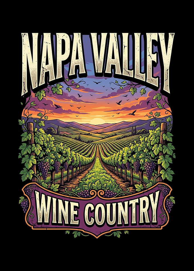 Napa Valley Wine Country Landscape