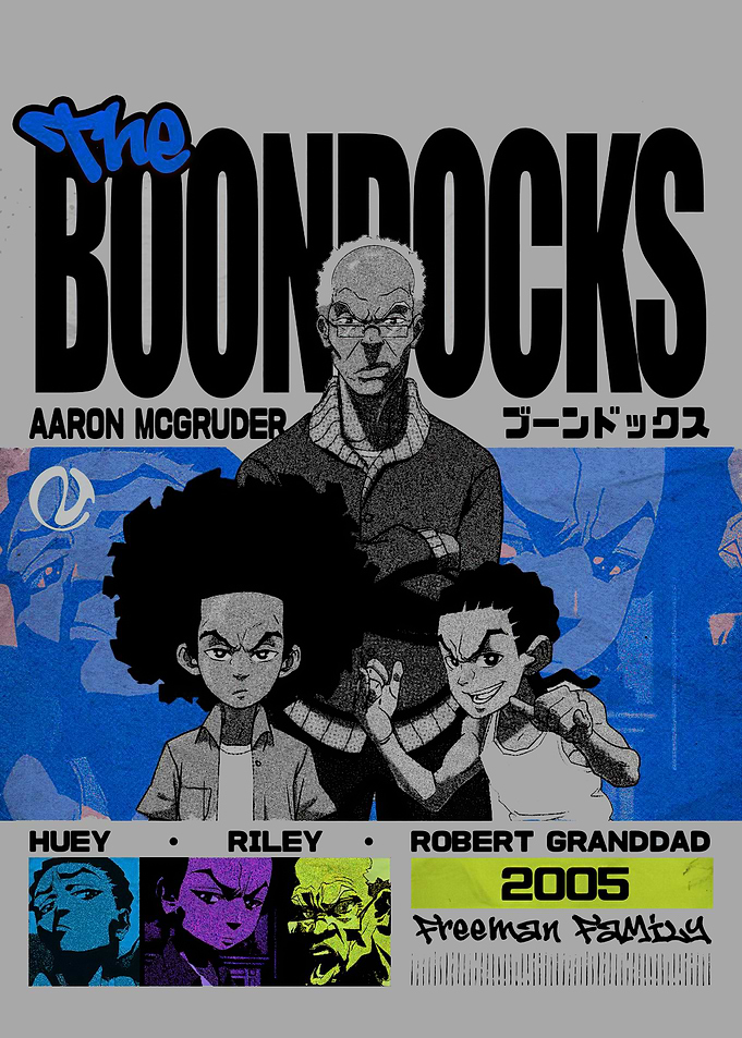 The Boondocks Characters Poster