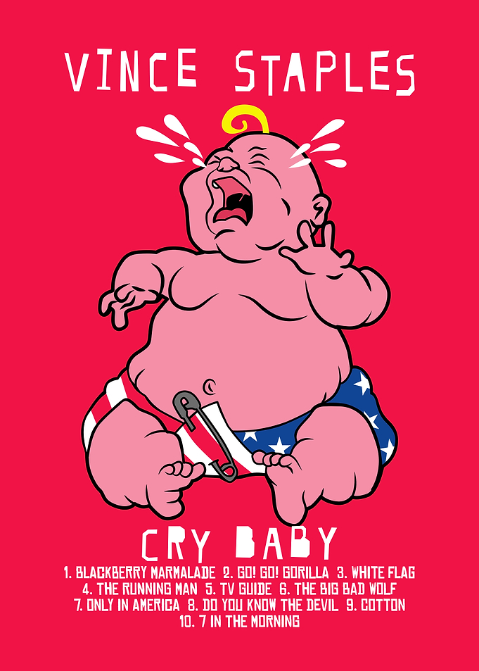Vince Staples Cry Baby Album Art