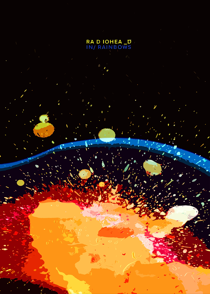 Radiohead In Rainbows Album Art