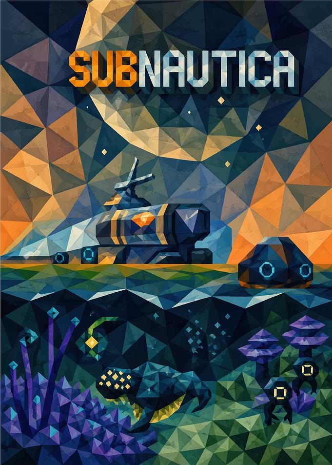 Subnautica Game Poster