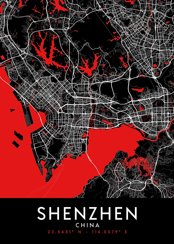 Shenzhen Dark Map