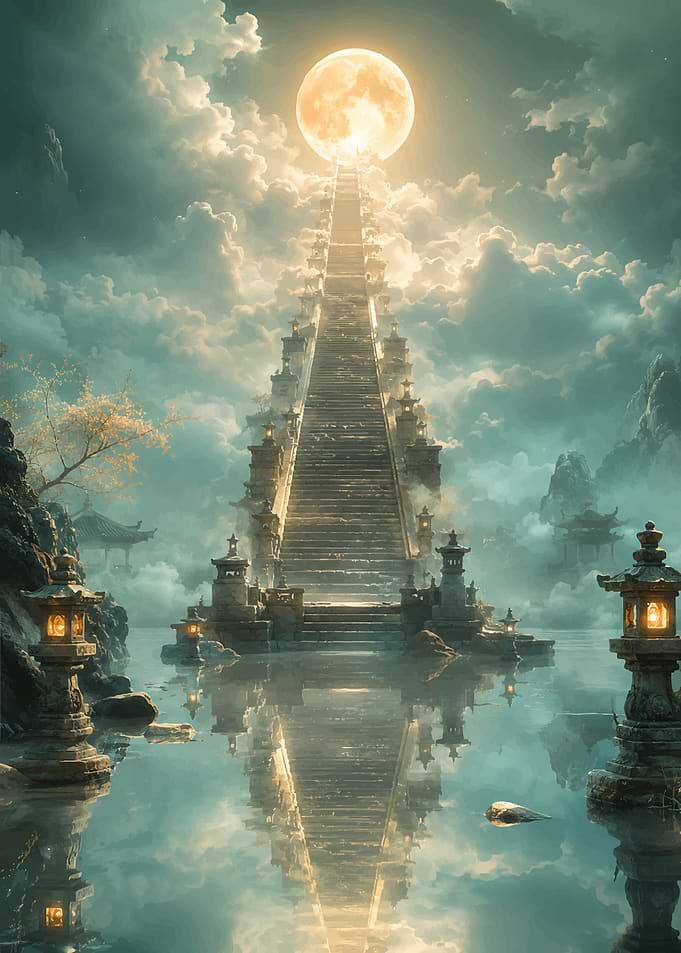Stairway to the Moon Pagoda