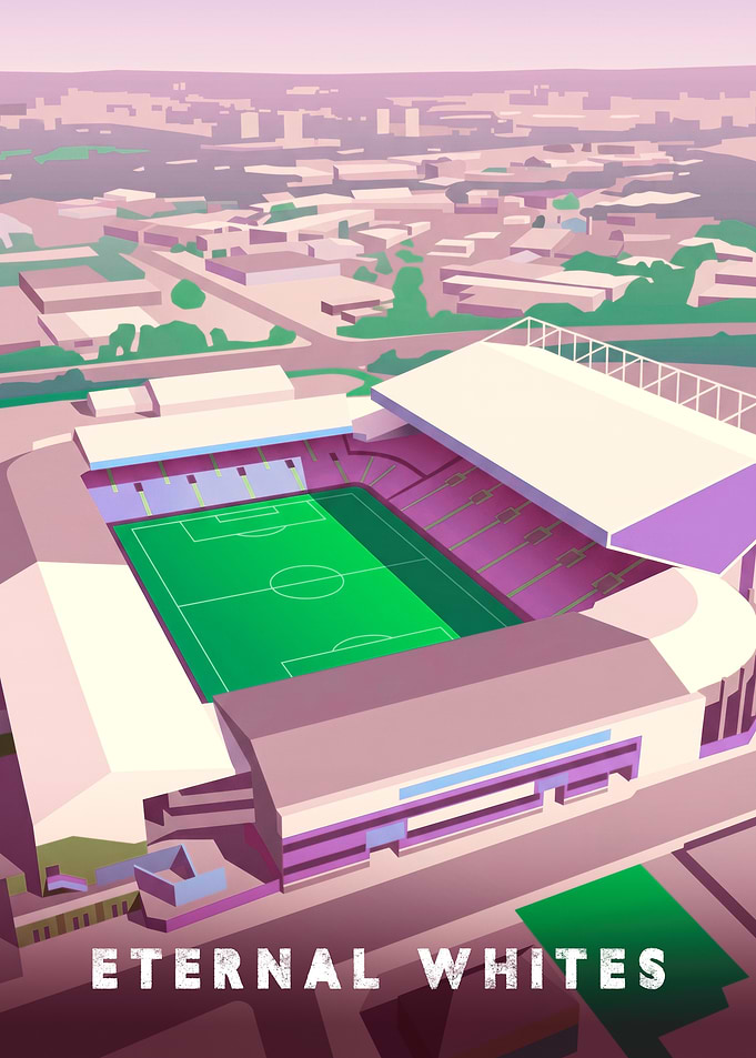 Eternal Whites Stadium Art