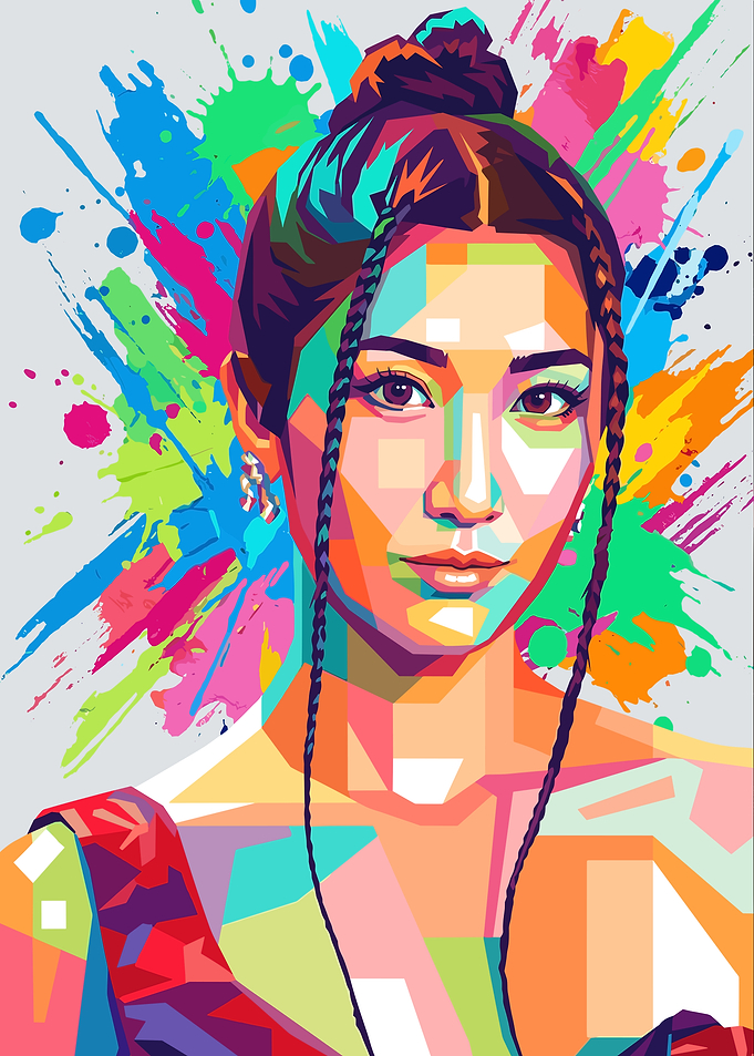 Ejae Pop Art Portrait