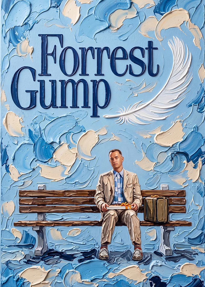 Forrest Gump Movie Poster Painting