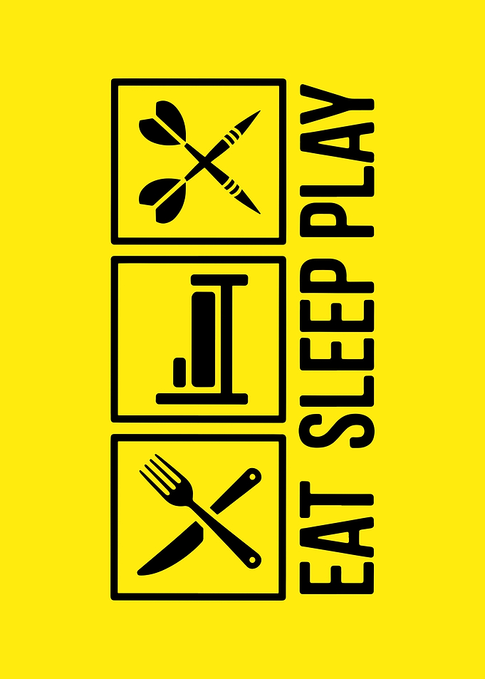 Eat Sleep Play Icons