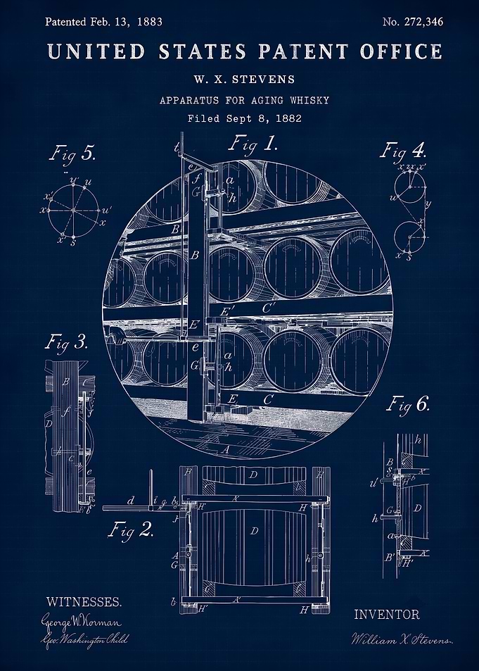 United States Patent Office Blueprint