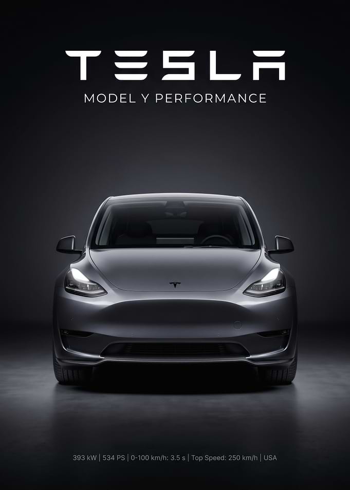 Tesla Model Y Performance Car