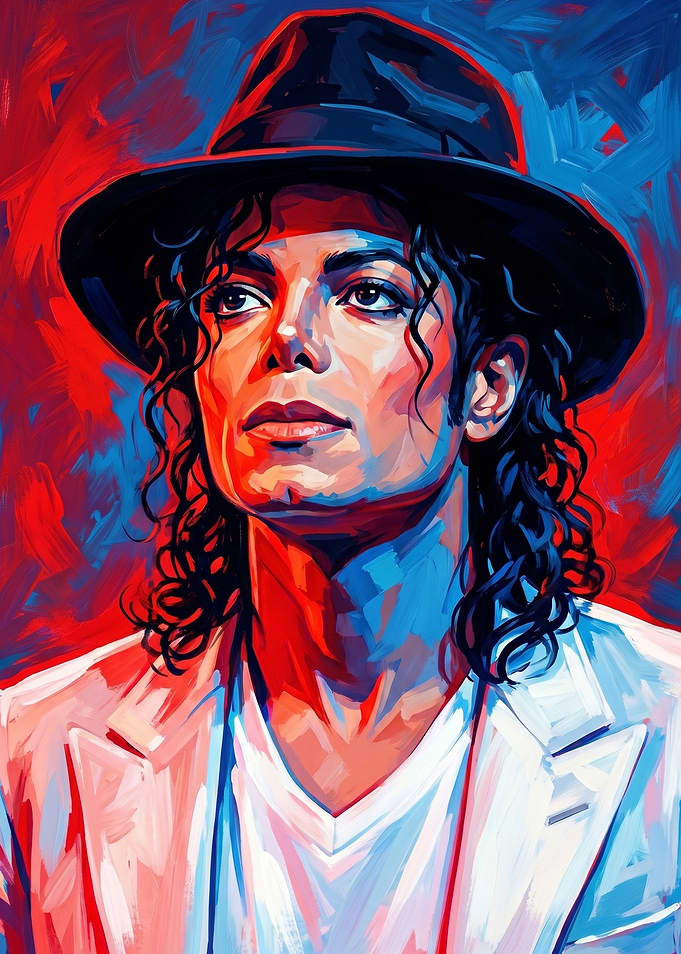 Michael Jackson Pop Art Portrait