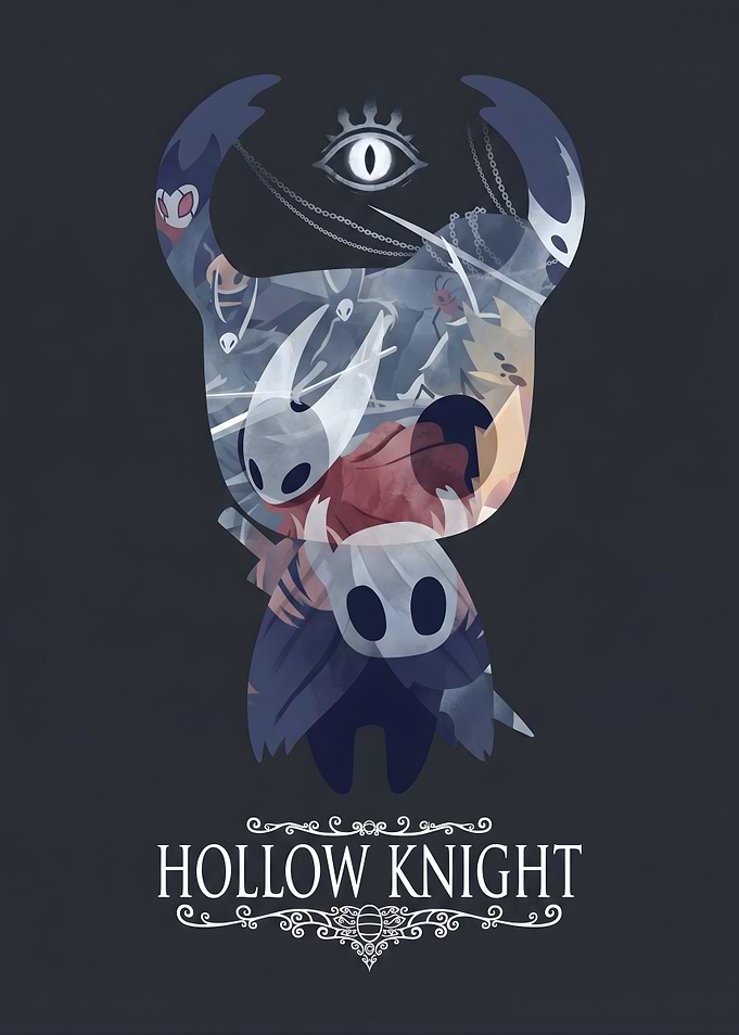 Hollow Knight Minimalist Poster