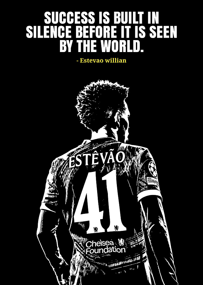 Estevão 41 Chelsea Foundation