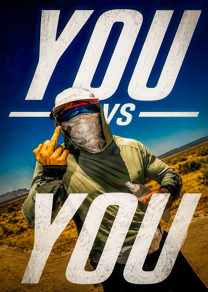 You vs You Motivational Poster
