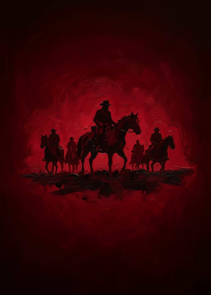 Red Dead Redemption 2 Gang Silhouette