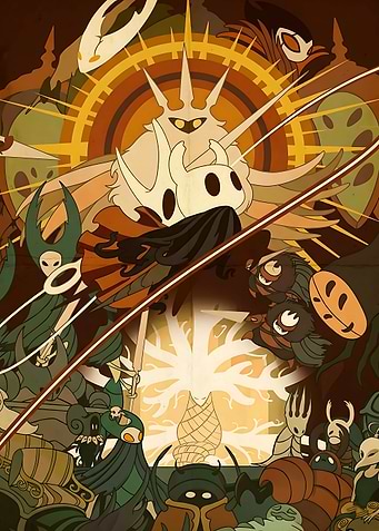 Hollow Knight Characters and Radiance