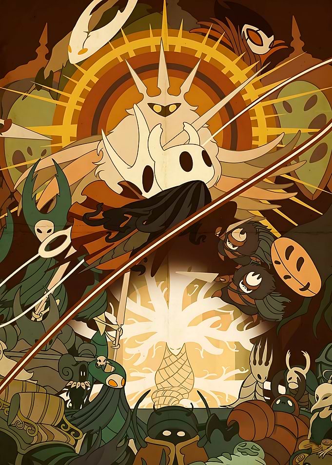 Hollow Knight Characters and Radiance
