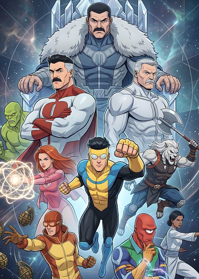 Invincible Comic Characters