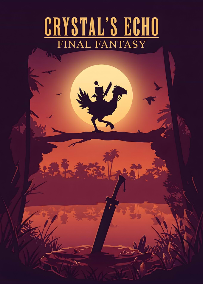 Final Fantasy Chocobo and Buster Sword