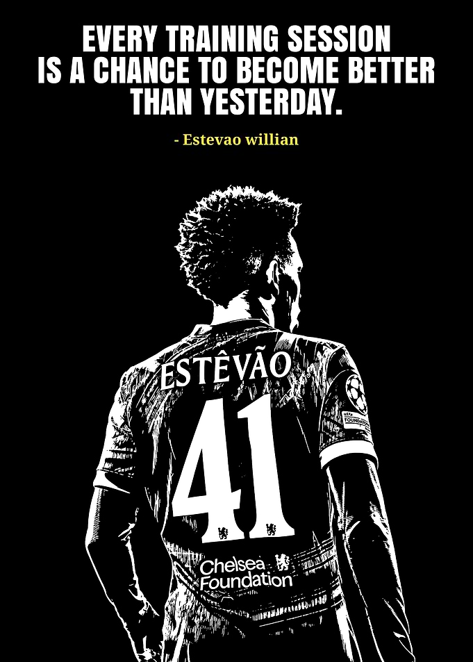 Estevao Willian Motivational Quote