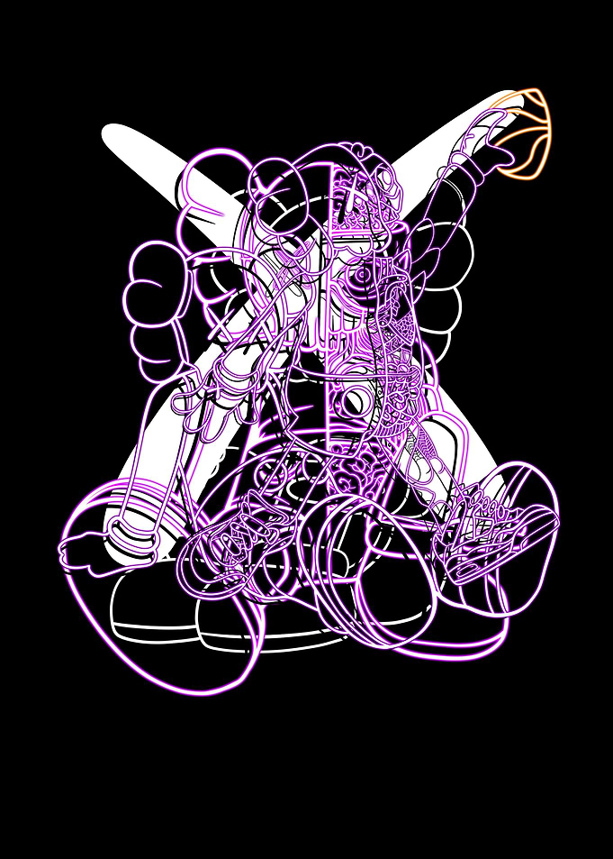 Abstrack kaws