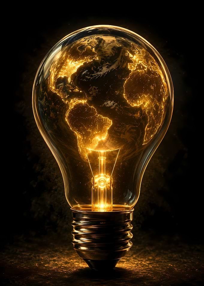 Earth Light Bulb