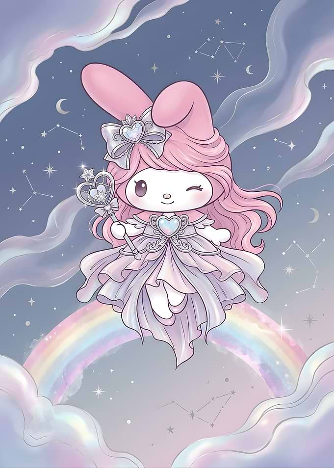 My Melody in a Celestial Dress