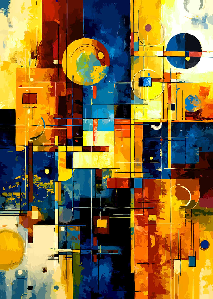 Abstract Geometric Composition