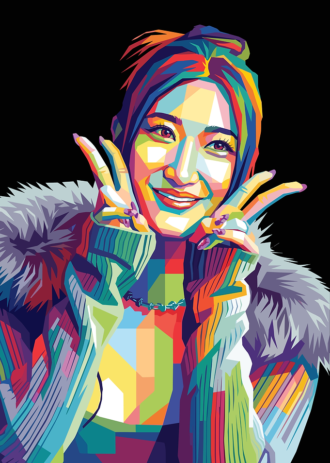Ejae Pop Art Portrait